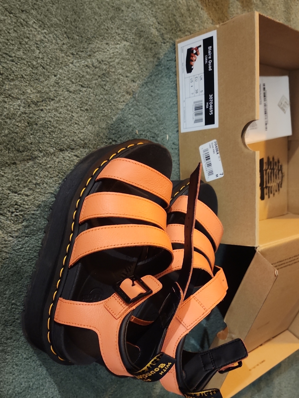 Womans Dr.Martens Strappy Platform Sandals